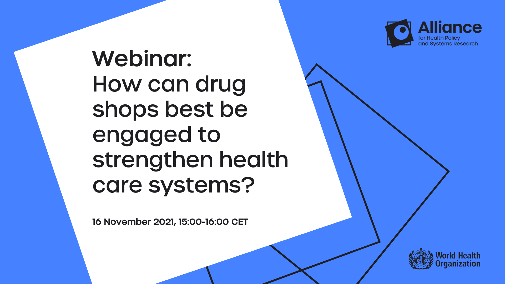 Webinar: How can drug shops best be engaged to strengthen health care systems