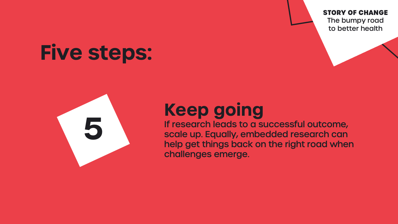 Step 5 - Keep going